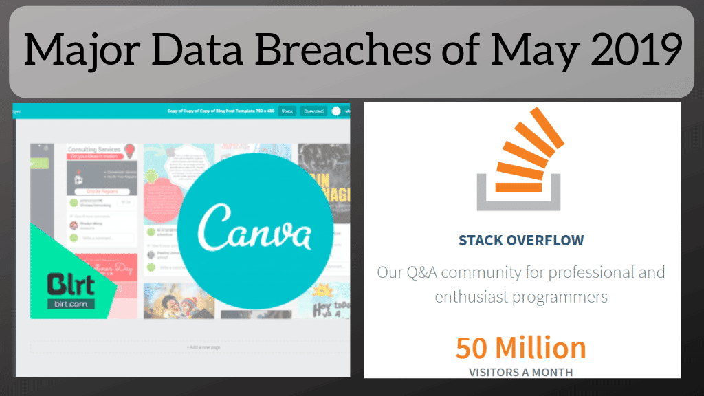 Major Data Breaches In Last Month