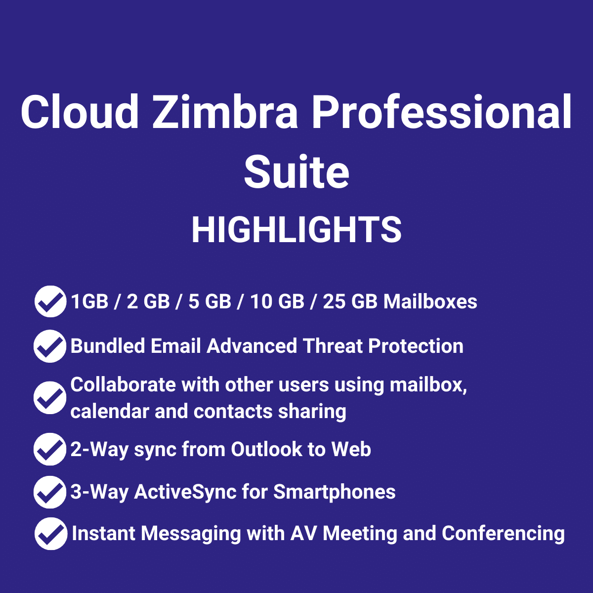 Benefits of Cloud Zimbra Professional Suite