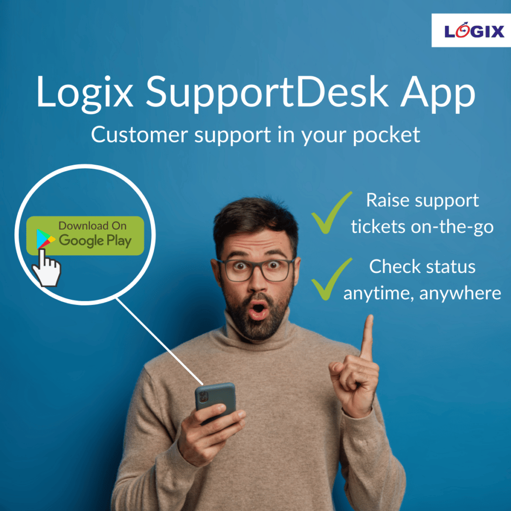 Rasie Support Tickets With Logix With The Supportdesk App