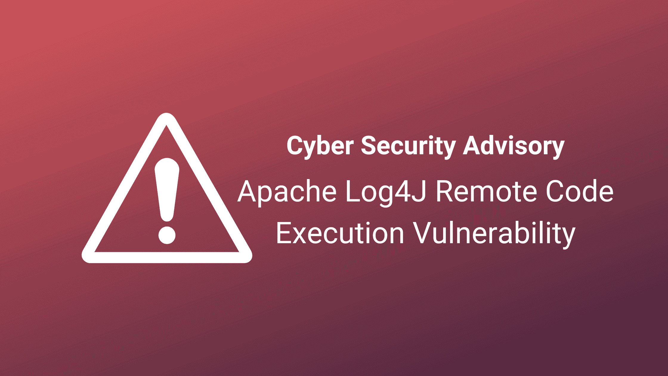 Apache Log4J Remote Code Execution Vulnerability