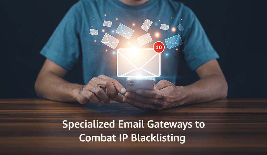 Specialized Email Gateways to Combat IP Blacklisting