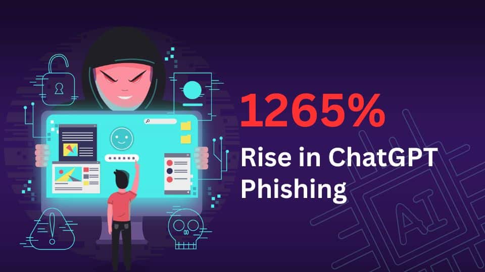1265 percent rise in ChatGPT Phishing