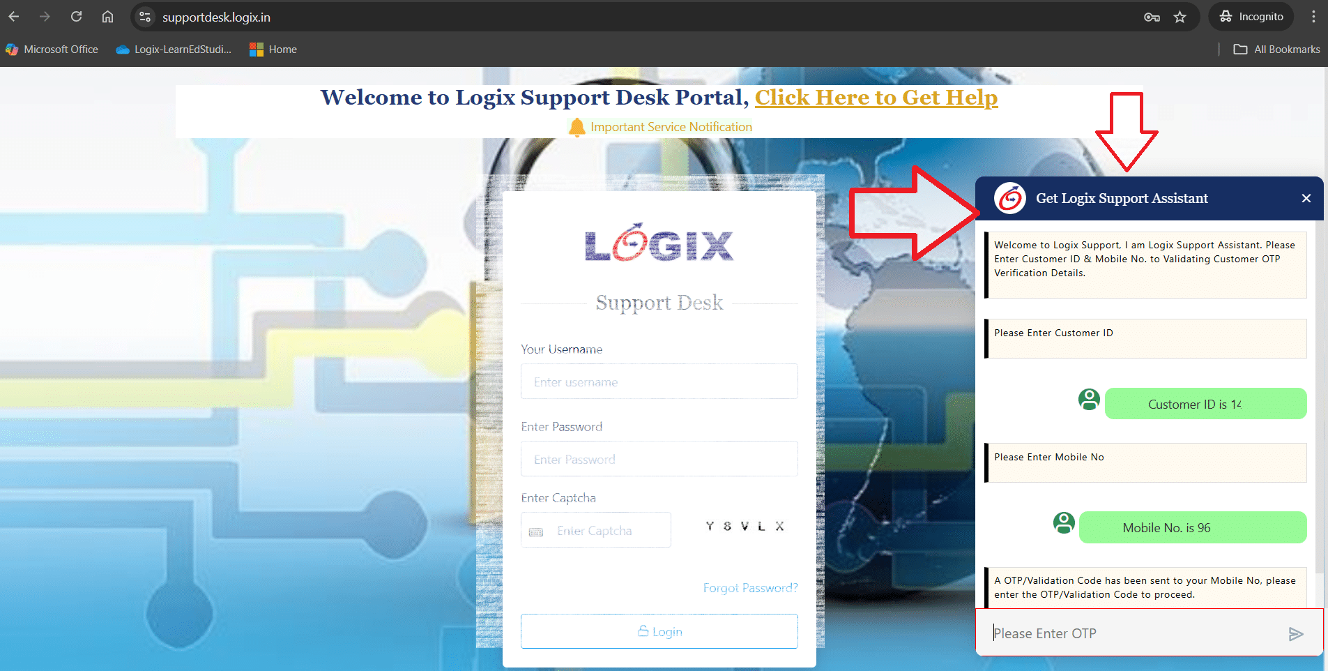 Chat Bot Screenshot Chat Bot Screenshot