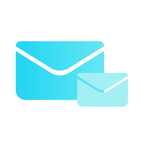Pre footer mail icon